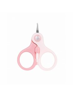 Kikkaboo baba körömvágó olló, pink
