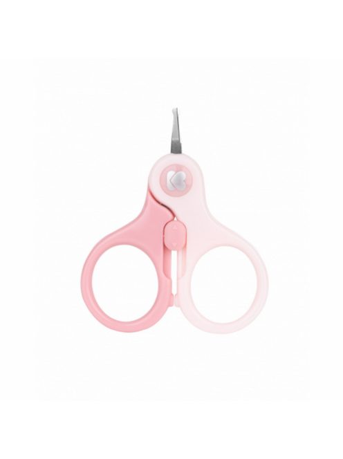 Kikkaboo baba körömvágó olló, pink
