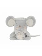 Kikkaboo takaró, 75x100cm - vidám kisegér szürke