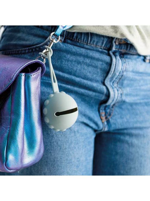 Nattou cumitartó tok II szilikon - hamvaszöld