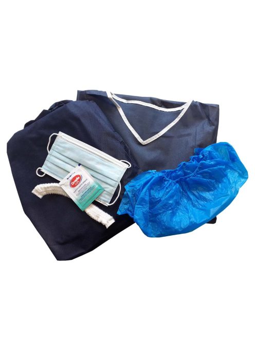 Apás szülés szett fertőtlenítő kendővel - L