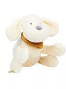 Nattou játék flanel 30cm Charlie, a kutya - vanília