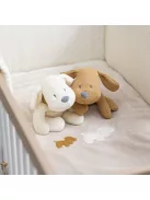 Nattou játék flanel 30cm Charlie, a kutya - vanília