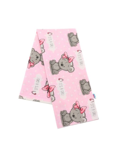 New Baby pelenka flanel - It's a GIRL