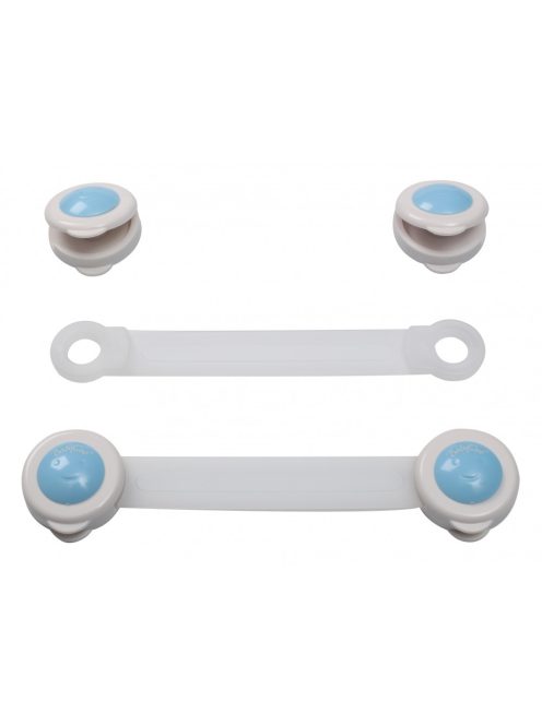 BabyOno Univerzális zár, 2db, fehér