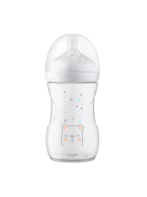 Philips AVENT Cumisüveg Natural Response AirFree szeleppel 260ml - medve
