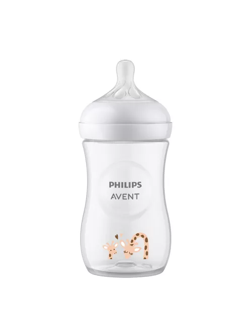 Philips AVENT Cumisüveg Natural Response 260ml - zsiráf