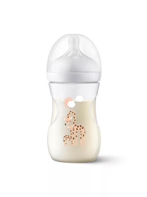 Philips AVENT Cumisüveg Natural Response 260ml - zsiráf
