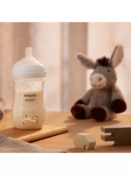 Philips AVENT Cumisüveg Natural Response 260ml - zsiráf