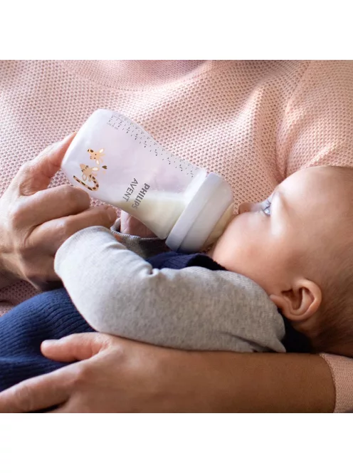 Philips AVENT Cumisüveg Natural Response 260ml - zsiráf
