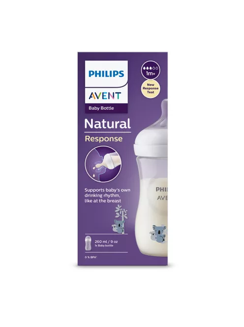 Philips AVENT Cumisüveg Natural Response 260ml - Koala