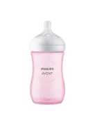 Philips AVENT Cumisüveg Natural Response 260ml - rózsaszín