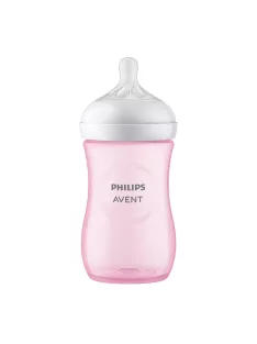   Philips AVENT Cumisüveg Natural Response 260ml - rózsaszín