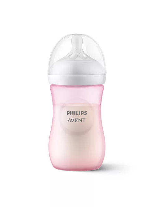 Philips AVENT Cumisüveg Natural Response 260ml - rózsaszín
