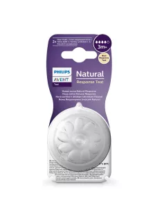 Philips AVENT Etetőcumi Natural Response 2db 4 cseppes 3hó