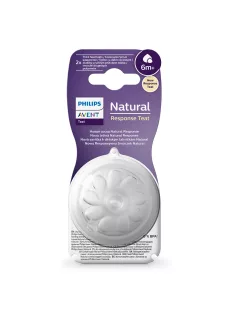   Philips AVENT Etetőcumi Natural Response 2db sűrűbb ételekhez 6hó