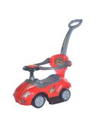 Baby Mix 3az1-ben Mega Car bébitaxi tolókarral - piros