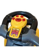 Baby Mix 3az1-ben Mega Car bébitaxi tolókarral - piros