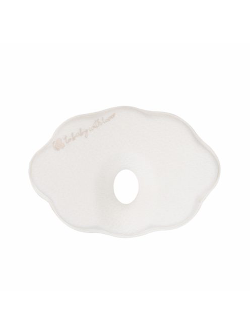 Kikkaboo laposfejűség elleni párna, memóriahabos, ergonomikus, Airknit - felhő fehér