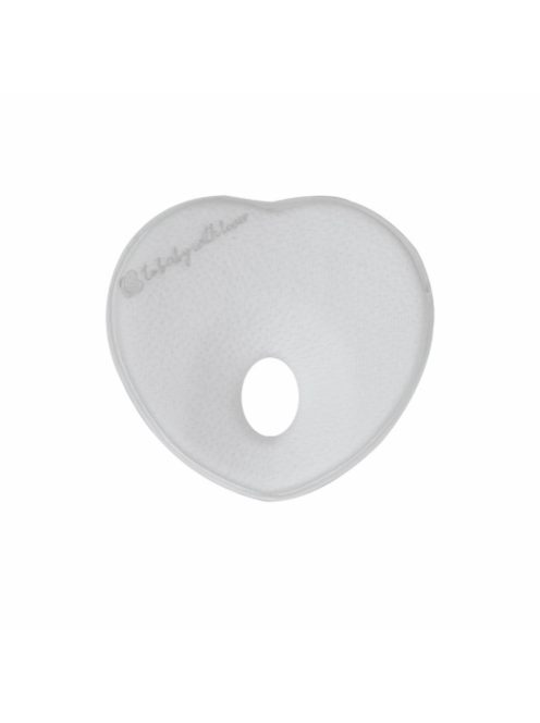 Kikkaboo párna - laposfejűség elleni memóriahabos ergonomikus Airknit szív szürke