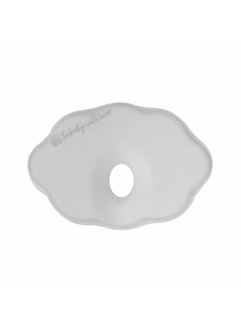 Kikkaboo laposfejűség elleni párna, memóriahabos, ergonomikus, Airknit - felhő szürke