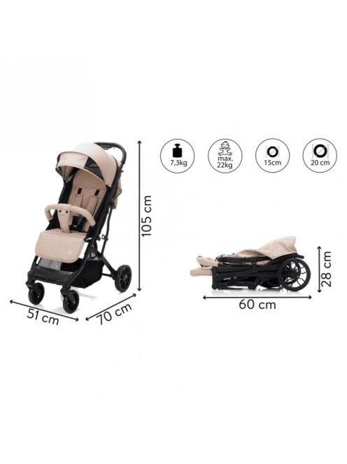 Fill Styler Elite sportbabakocsi - homok