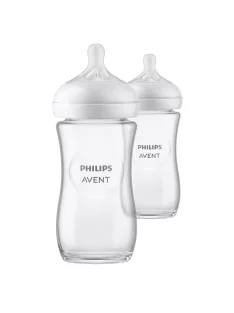 Philips AVENT Cumisüveg Natural Response üveg 240ml 2db-os