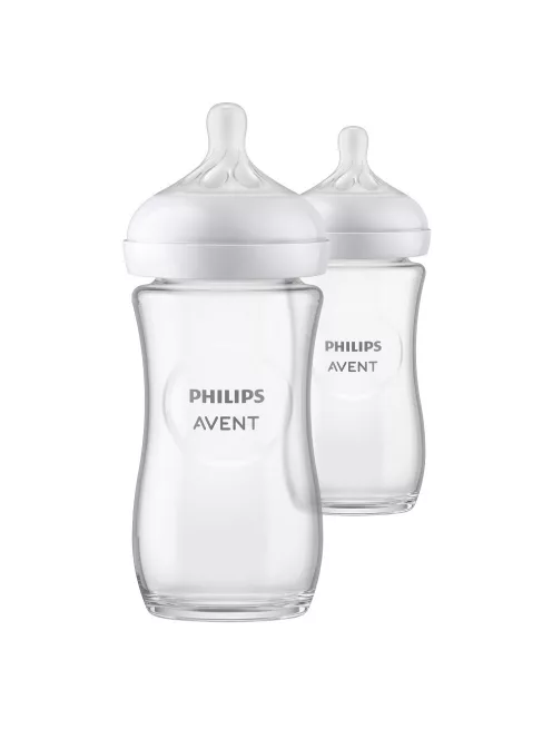 Philips AVENT Cumisüveg Natural Response üveg 240ml 2db-os