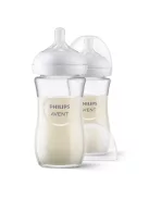 Philips AVENT Cumisüveg Natural Response üveg 240ml 2db-os