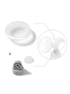   BabyOno Mellszívó alkatrész, membrán és szelep, 1483/1484 KIT I.