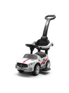 Baby Mix RACER bébitaxi tolókarral - fehér