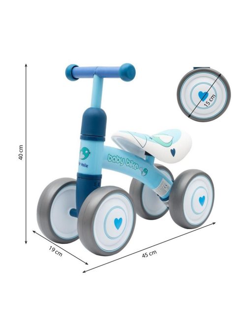 Baby Mix Baby Bike futóbicikli - Fruit pink