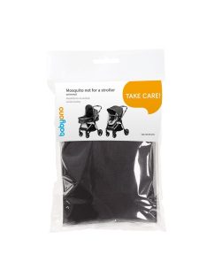   BabyOno Szúnyogháló, univerzális babakocsira és mózeskosárra, fekete, 072/01