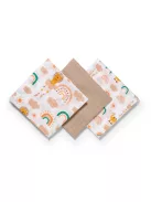 BabyOno Textilpelenka, színes, 3 db, bézs, 348/08