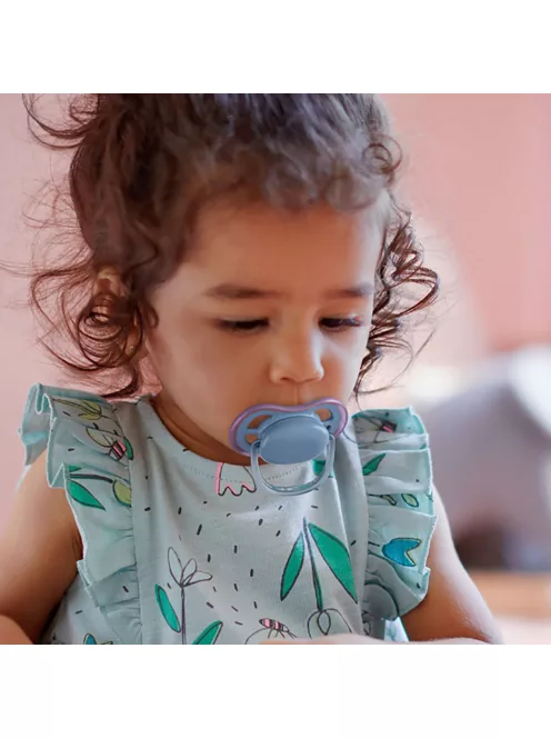 Philips AVENT Játszócumi Ultra Air neutral 6-18hó lányos 2db - kék