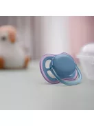 Philips AVENT Játszócumi Ultra Air neutral 6-18hó lányos 2db - kék