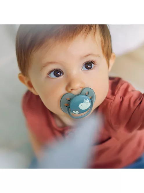 Philips AVENT Játszócumi Ultrasoft Premium 6-18hó 1db - kék