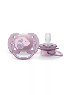   Philips AVENT Játszócumi Ultrasoft Premium 6-18hó 1db - lila