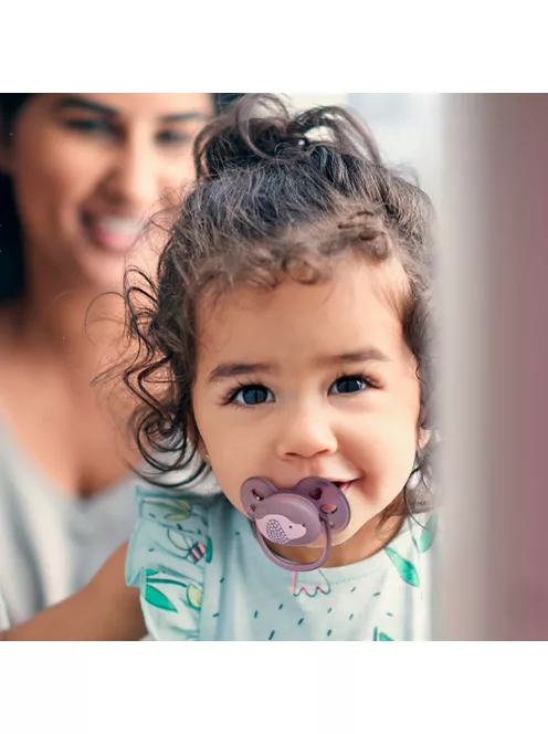 Philips AVENT Játszócumi Ultrasoft Premium 6-18hó 1db - lila