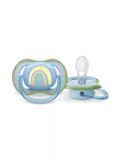   Philips AVENT Játszócumi ultra air 0-6hó - szivárványos 1db