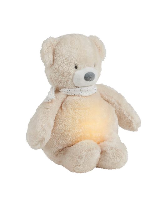 Nattou éjjeli fény zenélő Sleepy maci - bézs