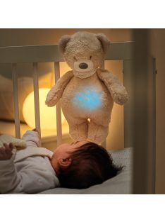 Nattou éjjeli fény zenélő Sleepy maci - bézs