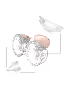  BabyOno Mellszívó alkatrész, membrán és szelep, Twinny, 1002 KIT I.