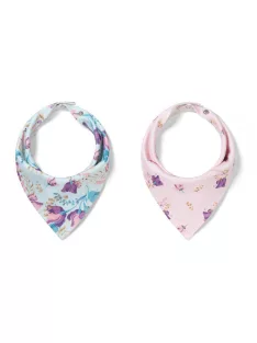 BabyOno Előke, háromszög, 2db, Floral, 879/16