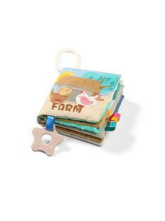 BabyOno Játékkönyv, FARM, puha, 1512