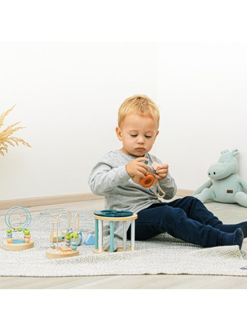 Zopa fa játék fényképezőgép szürke/piros