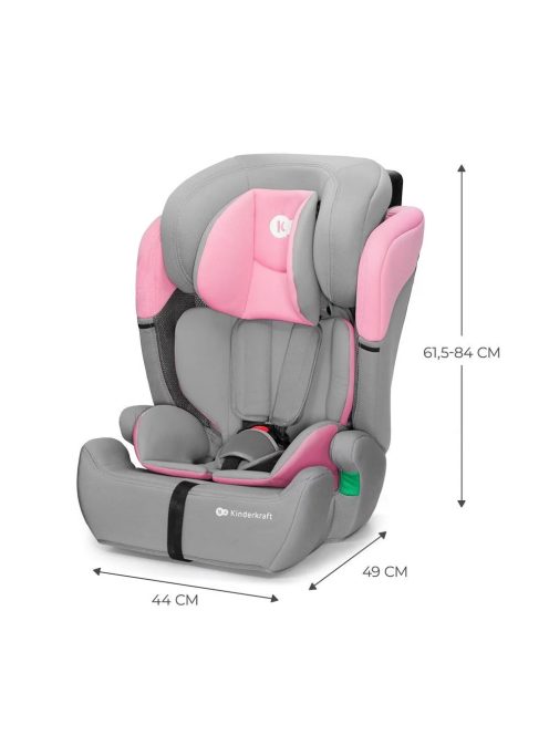 Kinderkraft gyerekülés Comfort Up i-Size 76-150cm pink