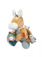 Nattou plüss foglalkoztató játék 45cm Felix and Leo - Felix, a szamár