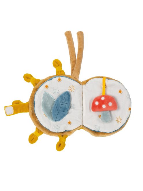 Nattou játékkönyv plüss készségfejlesztő - Felix and Leo