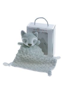   Gamberritos szundikendő plüss buborékos anyagú mosómedve - szürke 10770